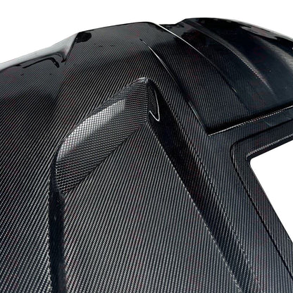 2021+ BMW M3/M4 Glass Engine Cover Carbon V1 Fiber Hood | G80/G81/G82/G83