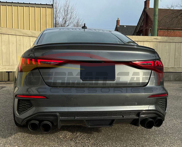 2021 + Audi A3/S3 Carbon Fiber Diffuser | 8V.5 A3/S3 Rear Diffusers