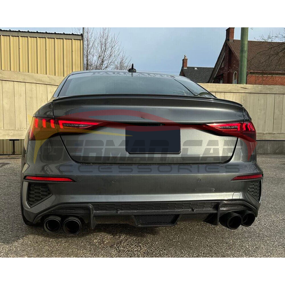 2021 + Audi A3/S3 Carbon Fiber Diffuser | 8V.5 A3/S3 Rear Diffusers