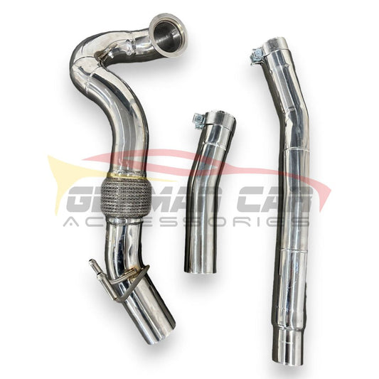 2014-2020 Audi A3/S3 Downpipe | 8V/8V.5 Yes Heat Shield / Racing (No Cat) Front Race Pipes