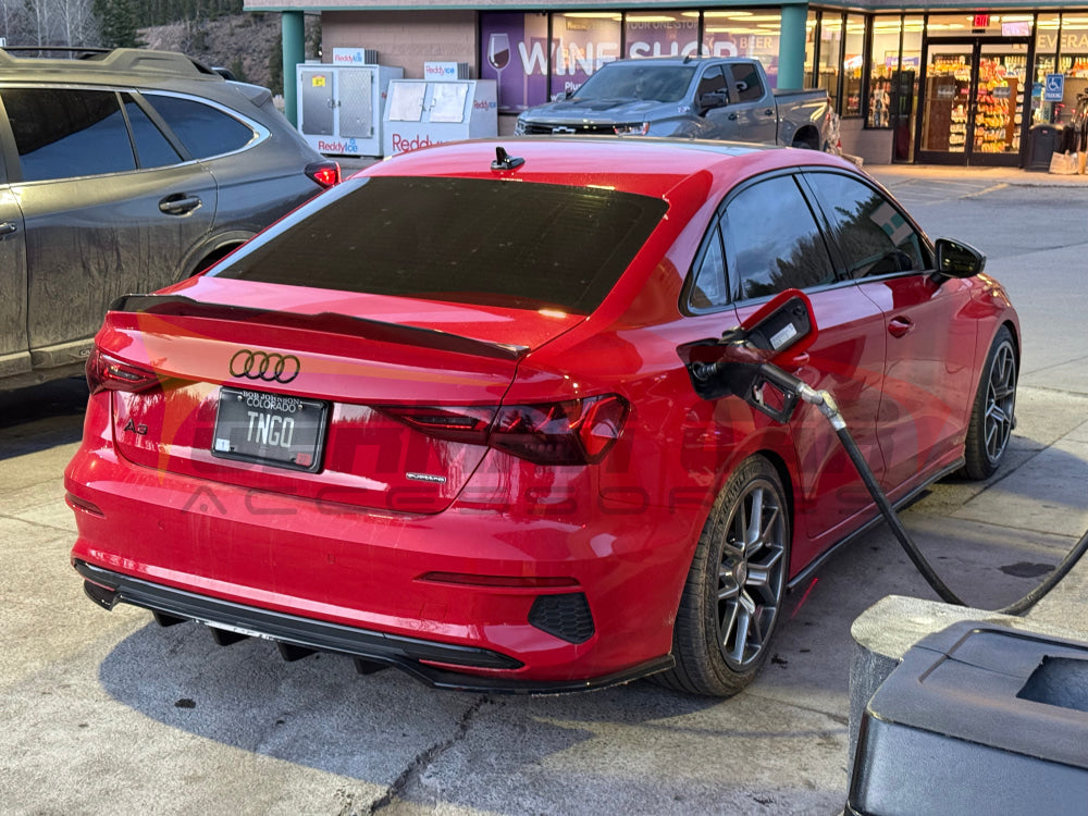 2021+ Audi A3/S3/RS3 PSM Style Carbon Fiber Trunk Spoiler | 8Y A3/S3/RS3 - Rear Trunk Spoilers