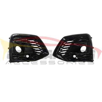 2021+ Audi Rsq5 Style Fog Light Grilles | B9.5 Q5/Sq5 Front