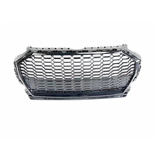2021 + Audi Rsq5 Style Honeycomb Grille | B9.5 Q5/Sq5 Black Frame Net Front Grilles