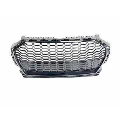 2021 + Audi Rsq5 Style Honeycomb Grille | B9.5 Q5/Sq5 Black Frame Net Front Grilles