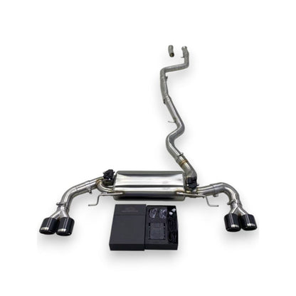2021 + BMW 2-Series Valved Sport Exhaust System | G42 Stainless Steel Exhaust / Chrome Tips / Axleback Only Exhausts