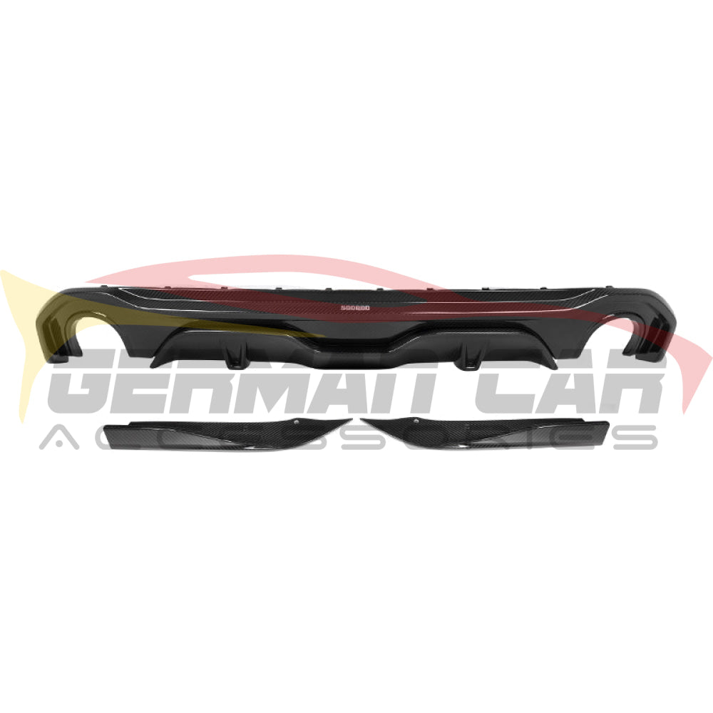 2021+ Bmw 4-Series Carbon Fiber 3 Piece Rear Diffuser | G26 Diffusers