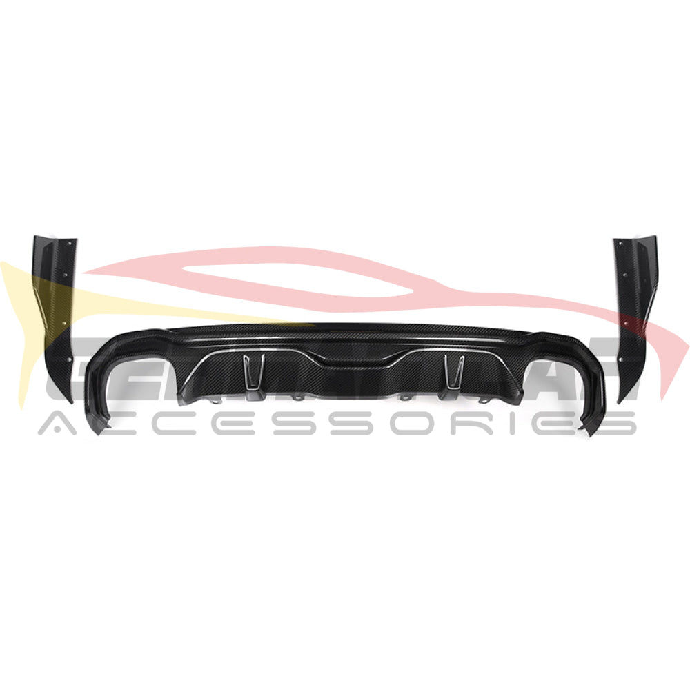 2021+ Bmw 4-Series Carbon Fiber 3 Piece Rear Diffuser | G26 Diffusers