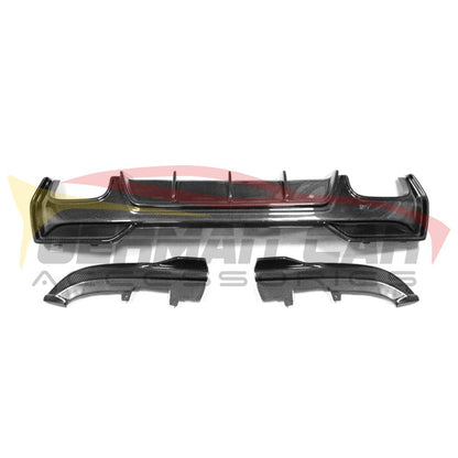 2021+ Bmw 4-Series Carbon Fiber 3D Style 3 Piece Rear Diffuser | G22