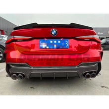 Load image into Gallery viewer, 2021+ Bmw 4-Series Carbon Fiber 3D Style 3 Piece Rear Diffuser | G22
