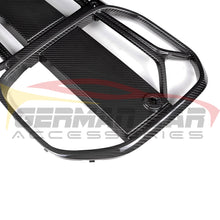 Load image into Gallery viewer, 2021+ Bmw 4-Series Carbon Fiber Csl Style Kidney Grilles | G22
