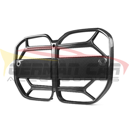 2021+ Bmw 4-Series Carbon Fiber Csl Style Kidney Grilles | G22