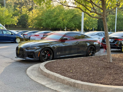 2021+ BMW 4-Series Carbon Fiber M Performance Style 3 Piece Front Lip | G22/G23 Front Lips/Splitters