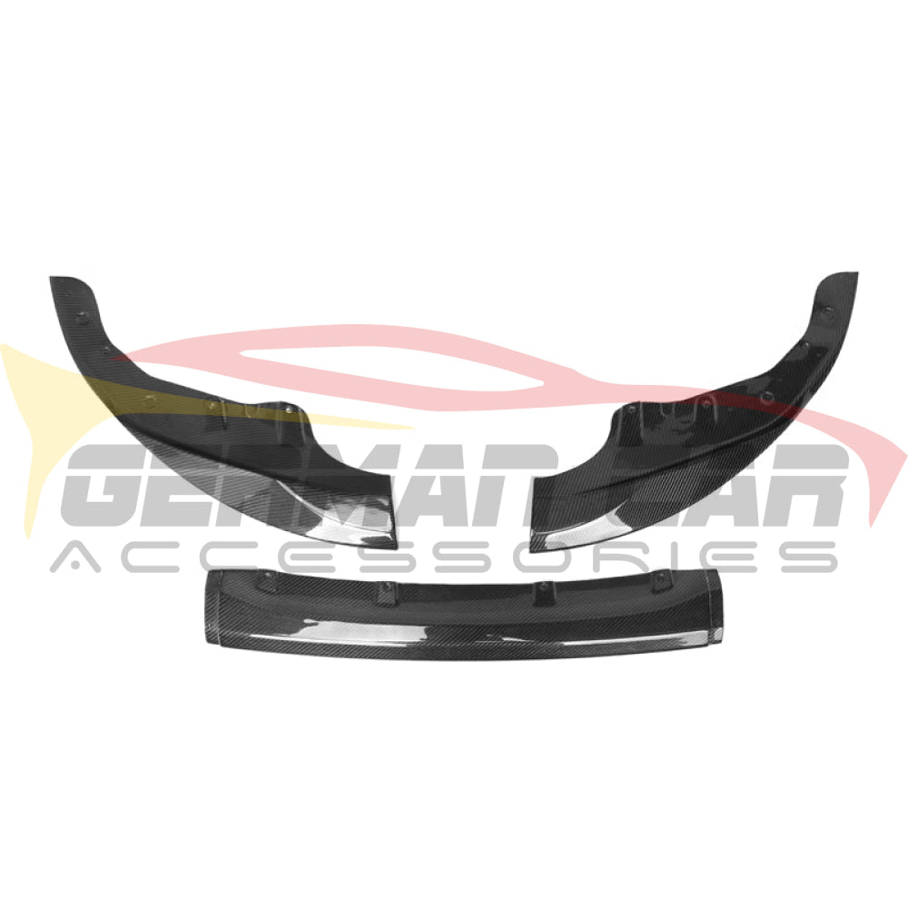 2021+ Bmw 4-Series Carbon Fiber M Performance Style 3 Piece Front Lip | G22