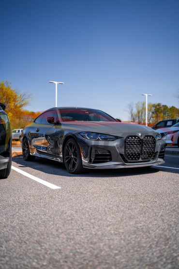 2021+ BMW 4-Series Carbon Fiber M Performance Style 3 Piece Front Lip | G22/G23 Front Lips/Splitters