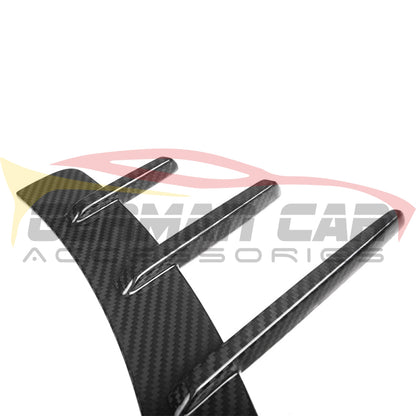 2021+ Bmw 4-Series Carbon Fiber Rear Fender Vent Trim | G22 Kidney Grilles