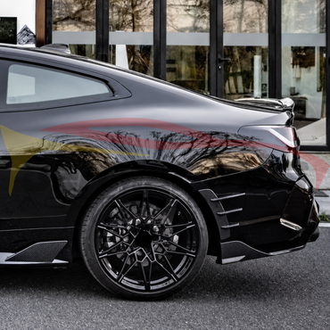 2021+ BMW 4-Series Carbon Fiber Rear Fender Vent Trim | G22/G23 - Additional Accessories