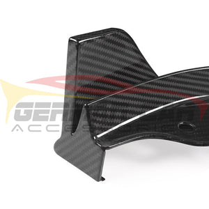 2021+ Bmw 4-Series Carbon Fiber S Style 3 Piece Front Lip | G22/G23 Lips/Splitters