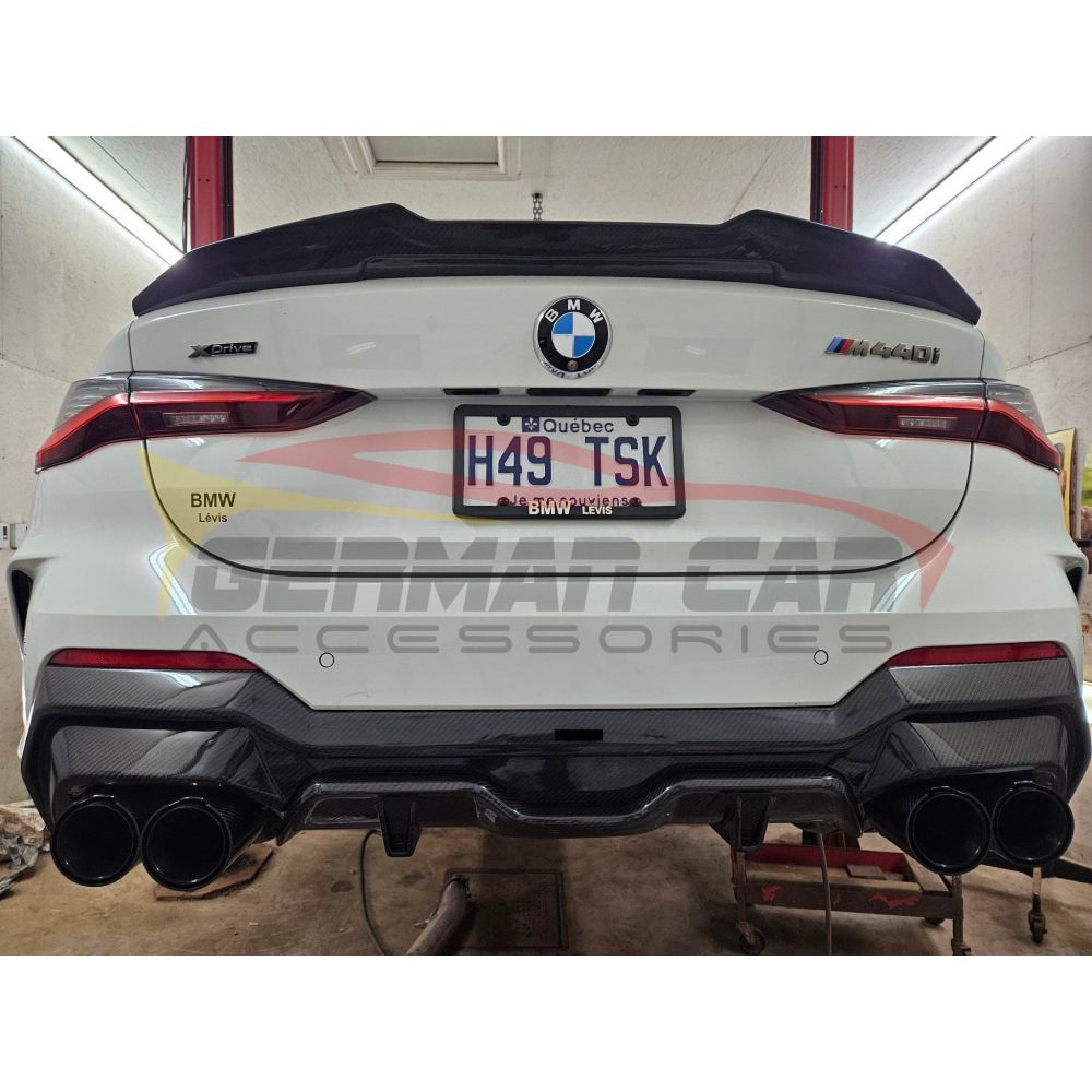 Gloss Black Rear Diffuser For BMW 4 Series G22 G23 M-Sport (2020-2022)