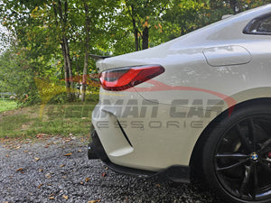 2021 + Bmw 4-Series Carbon Fiber S Style 3 Piece Rear Diffuser | G22/G23 Diffusers