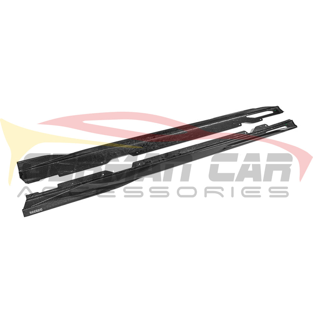 2021+ Bmw 4-Series Carbon Fiber Side Skirts | G26