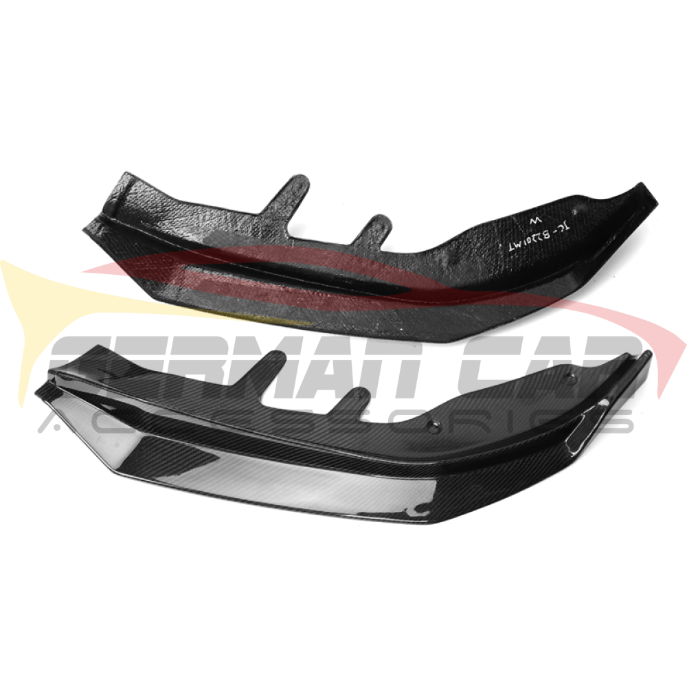 2021+ Bmw 4-Series Carbon Fiber V Style 3 Piece Front Lip | G22