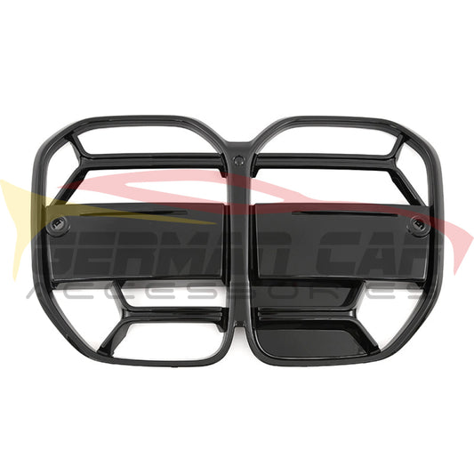 2021+ Bmw 4-Series Gloss Black Csl Style Kidney Grilles | G22 Yes