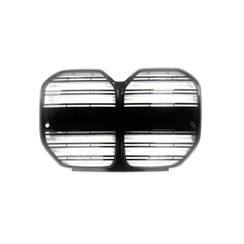 2021+ Bmw 4-Series Gloss Black Dual Slat Kidney Grilles | G26 No