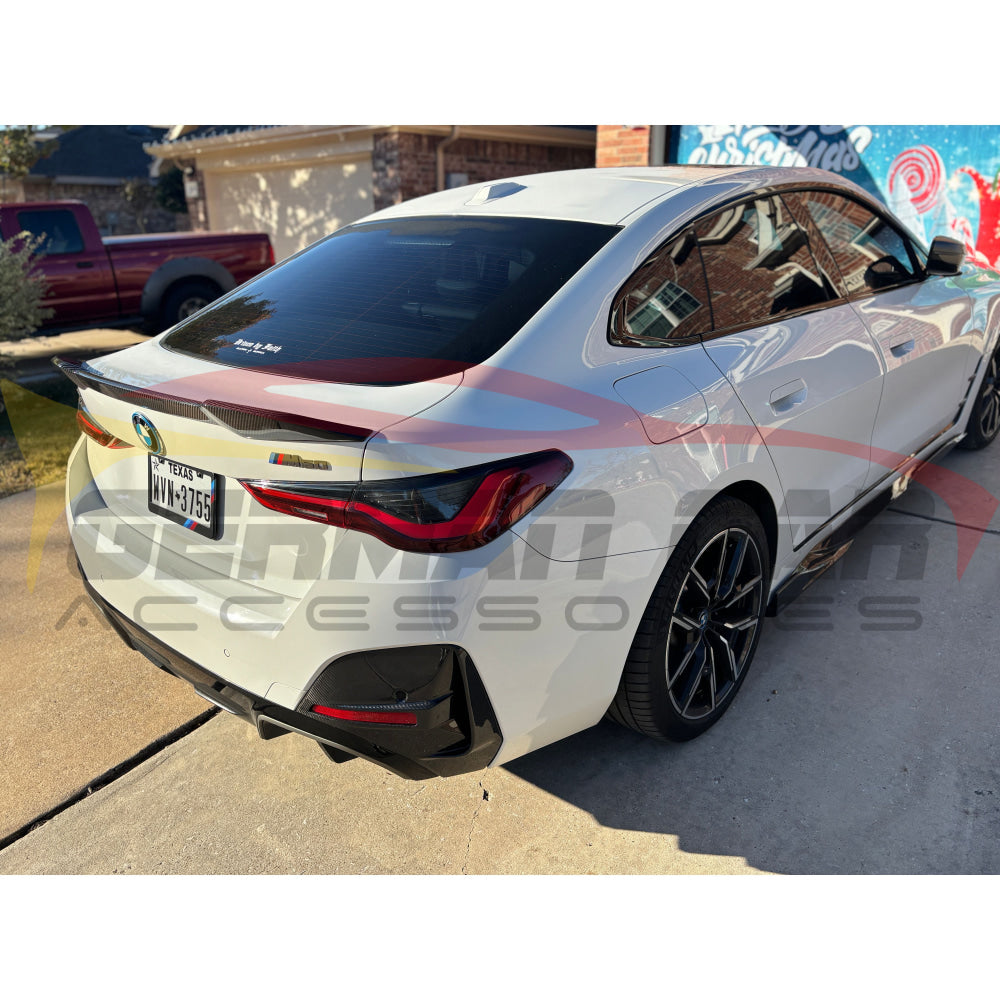 2021+ BMW 4-Series/i4 M Performance Style Carbon Fiber Trunk Spoiler | G26 Rear Trunk Spoilers