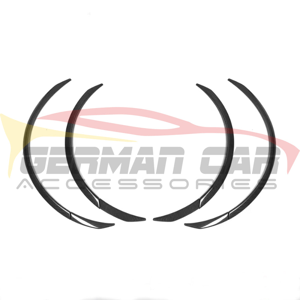 2021-2024 BMW 4-Series MP Style Carbon Fiber Wheel Arches Trim 8Pcs | G22/G23 - Additional Accessories