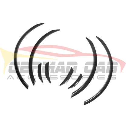 2021-2024 BMW 4-Series MP Style Carbon Fiber Wheel Arches Trim 8Pcs | G22/G23 - Additional Accessories