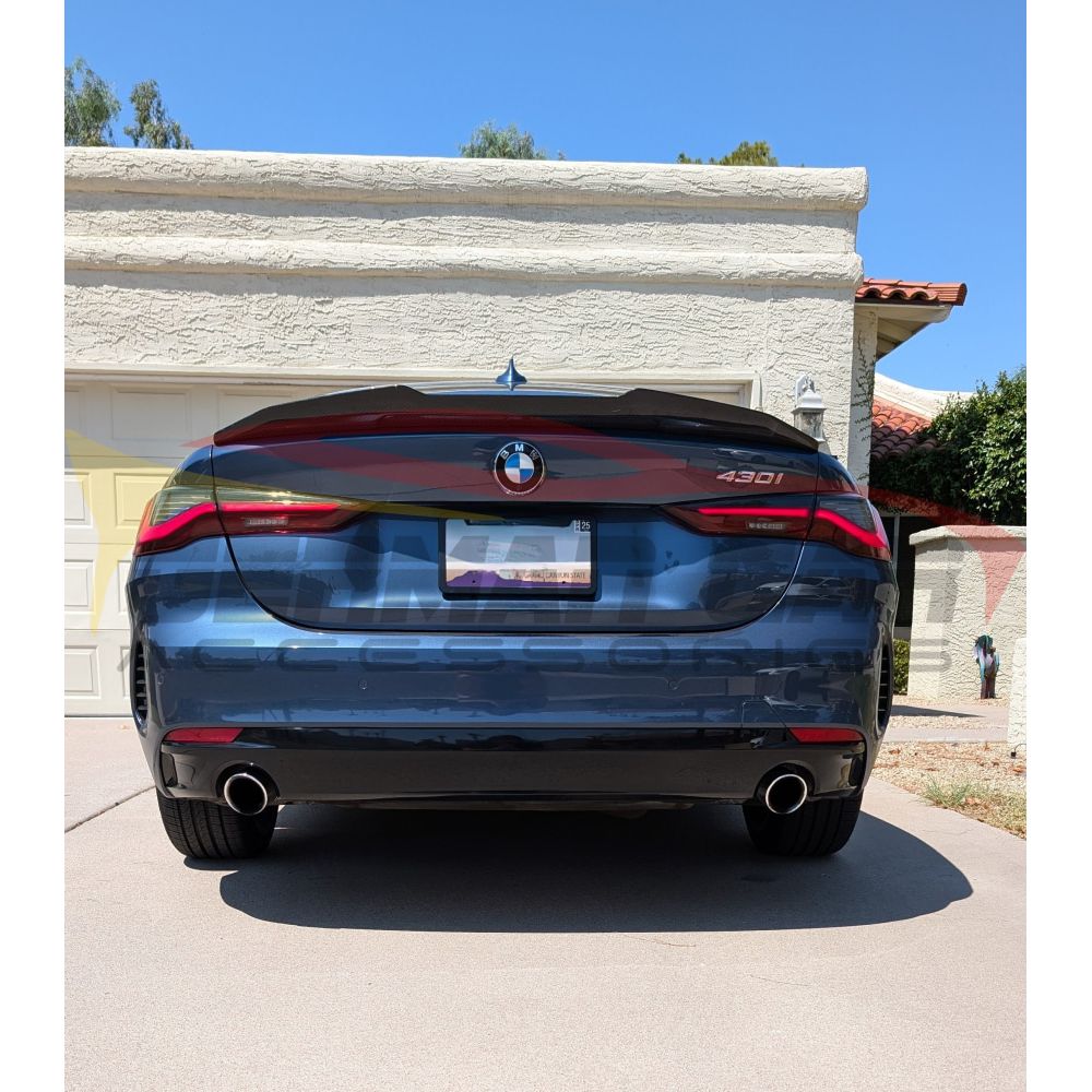 2021+ BMW 4-Series/M4 PSM Style Carbon Fiber Trunk Spoiler | G22/G82 Rear Trunk Spoilers