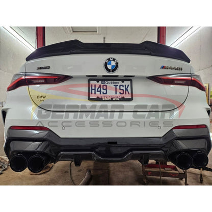 2021 + Bmw 4-Series/M4 Psm Style Carbon Fiber Trunk Spoiler | G22/G82 Rear Spoilers