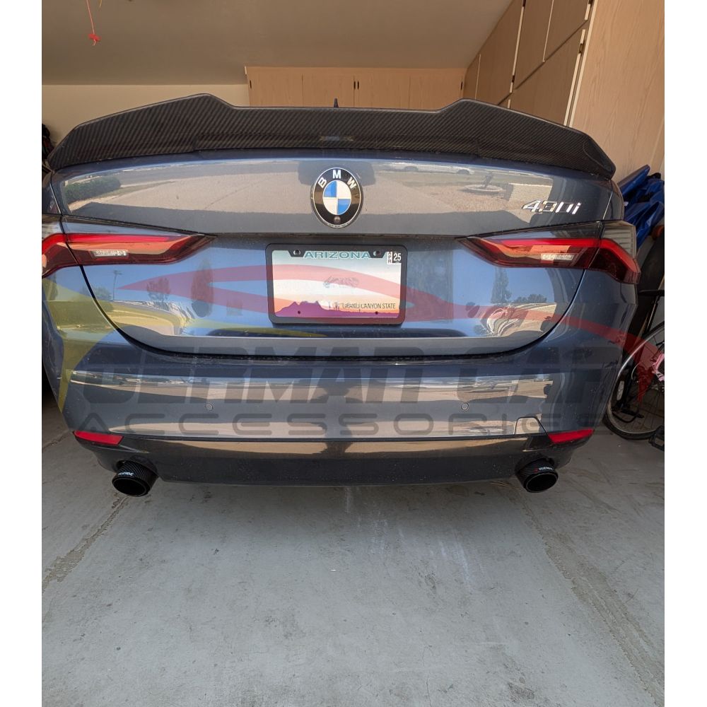 2021+ BMW 4-Series/M4 PSM Style Carbon Fiber Trunk Spoiler | G22/G82 Rear Trunk Spoilers