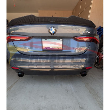 2021+ BMW 4-Series/M4 PSM Style Carbon Fiber Trunk Spoiler | G22/G82 Rear Trunk Spoilers