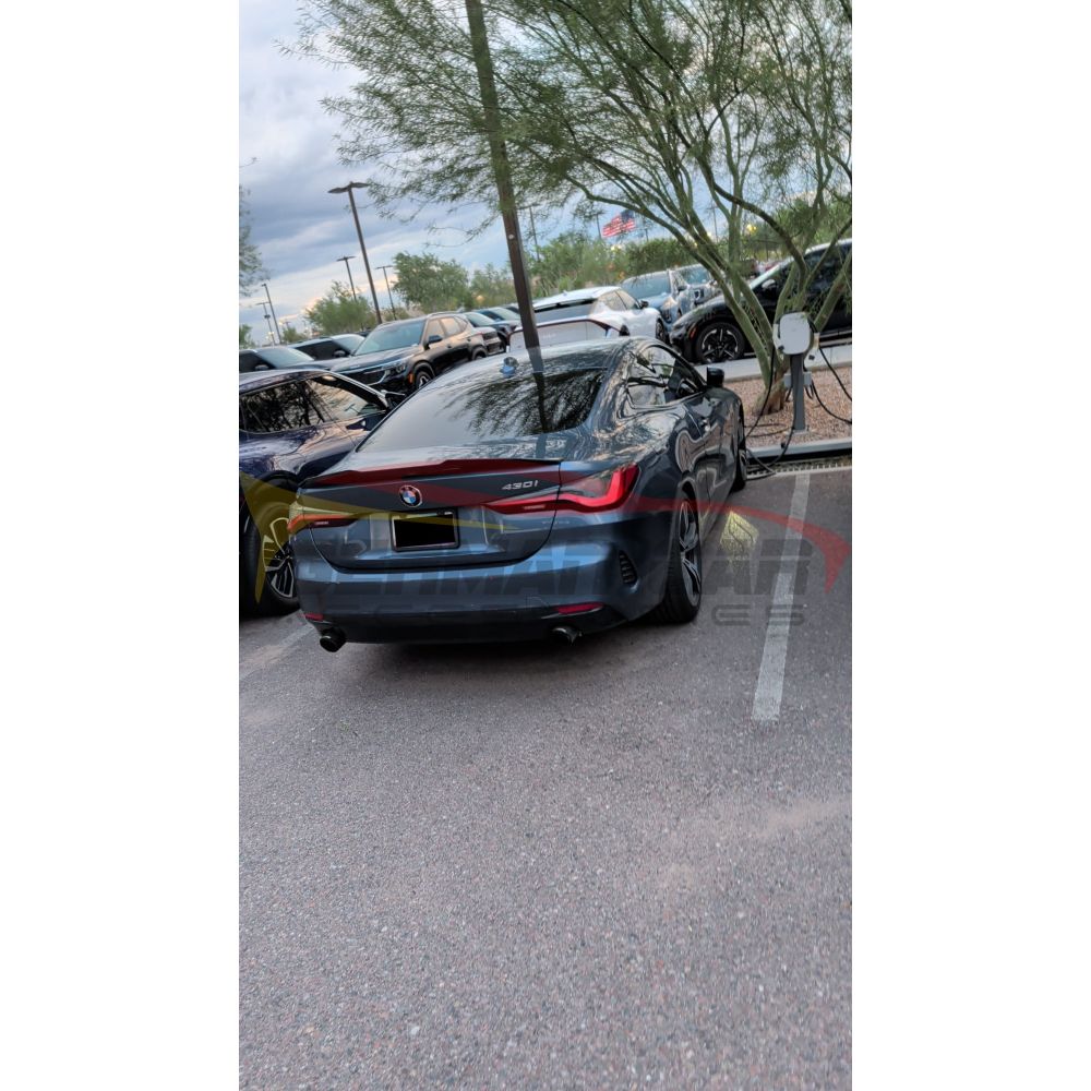 2021+ BMW 4-Series/M4 PSM Style Carbon Fiber Trunk Spoiler | G22/G82 Rear Trunk Spoilers