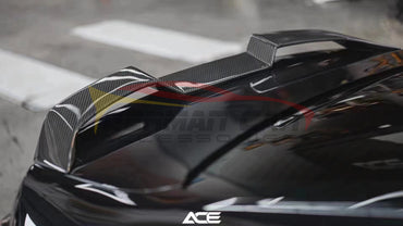 2021+ Bmw 4-Series/M4 V Style Carbon Fiber Trunk Spoiler | G22/G82 Rear Spoilers