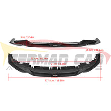 Load image into Gallery viewer, 2021+ Bmw 4-Series/I4 Carbon Fiber 3 Piece Front Lip | G26 Side Skirts
