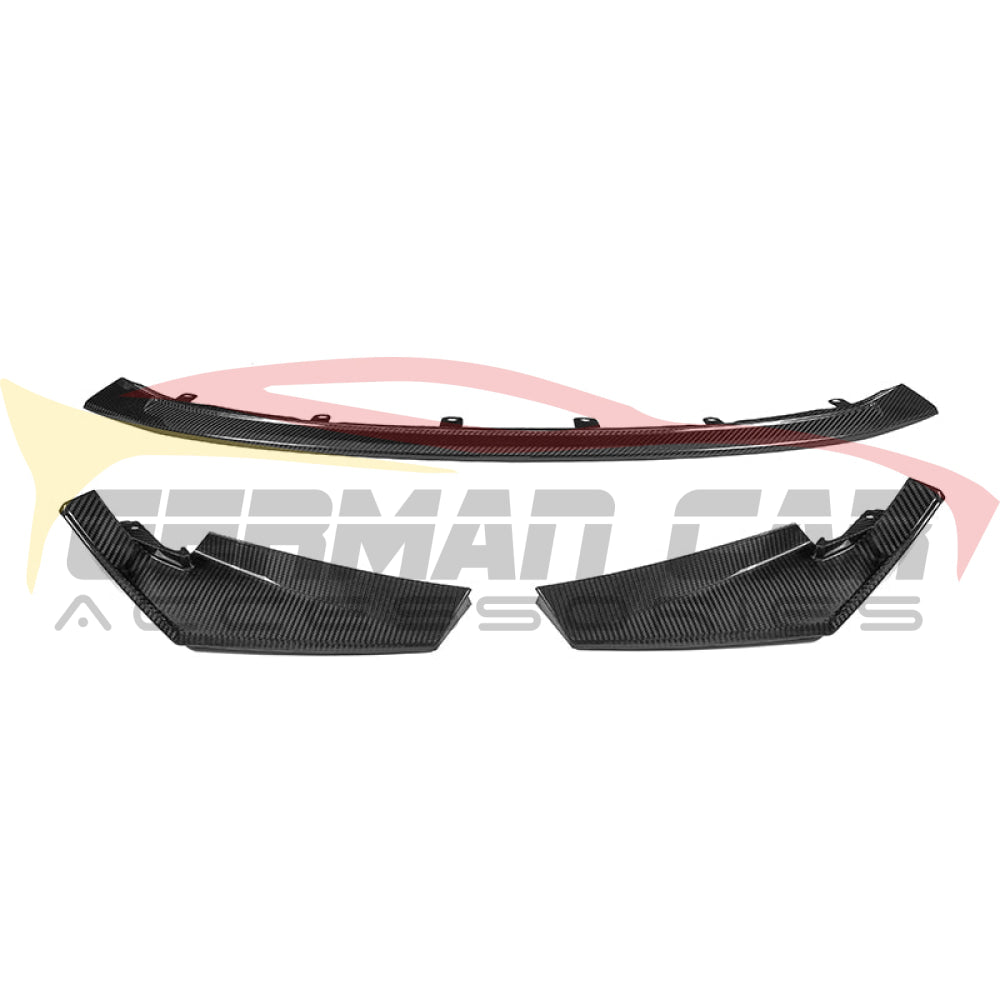 2021+ Bmw M3/M4 Carbon Fiber Csl Style 3 Piece Front Lip | G80/G82/G83 Lips/Splitters