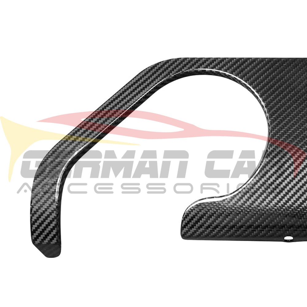 2021+ Bmw M3/m4 Carbon Fiber M Performance Style Diffuser Trim | G80/g82/g83