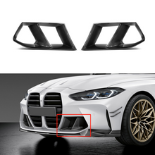 Load image into Gallery viewer, 2021+ Bmw M3/m4 Carbon Fiber M Performance Style Front Bumper Air Duct Replacements | G80/g82/g83
