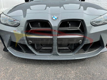 Load image into Gallery viewer, 2021 + Bmw M3/M4 Carbon Fiber M Performance Style Front Bumper Air Duct Replacements | G80/G82/G83
