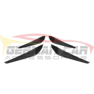 2021+ Bmw M3/m4 Carbon Fiber M Performance Style Front Bumper Canards | G80/g82/g83