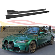 Load image into Gallery viewer, 2021+ Bmw M3/m4 Carbon Fiber M Performance Style Side Skirts | G80/g82/g83
