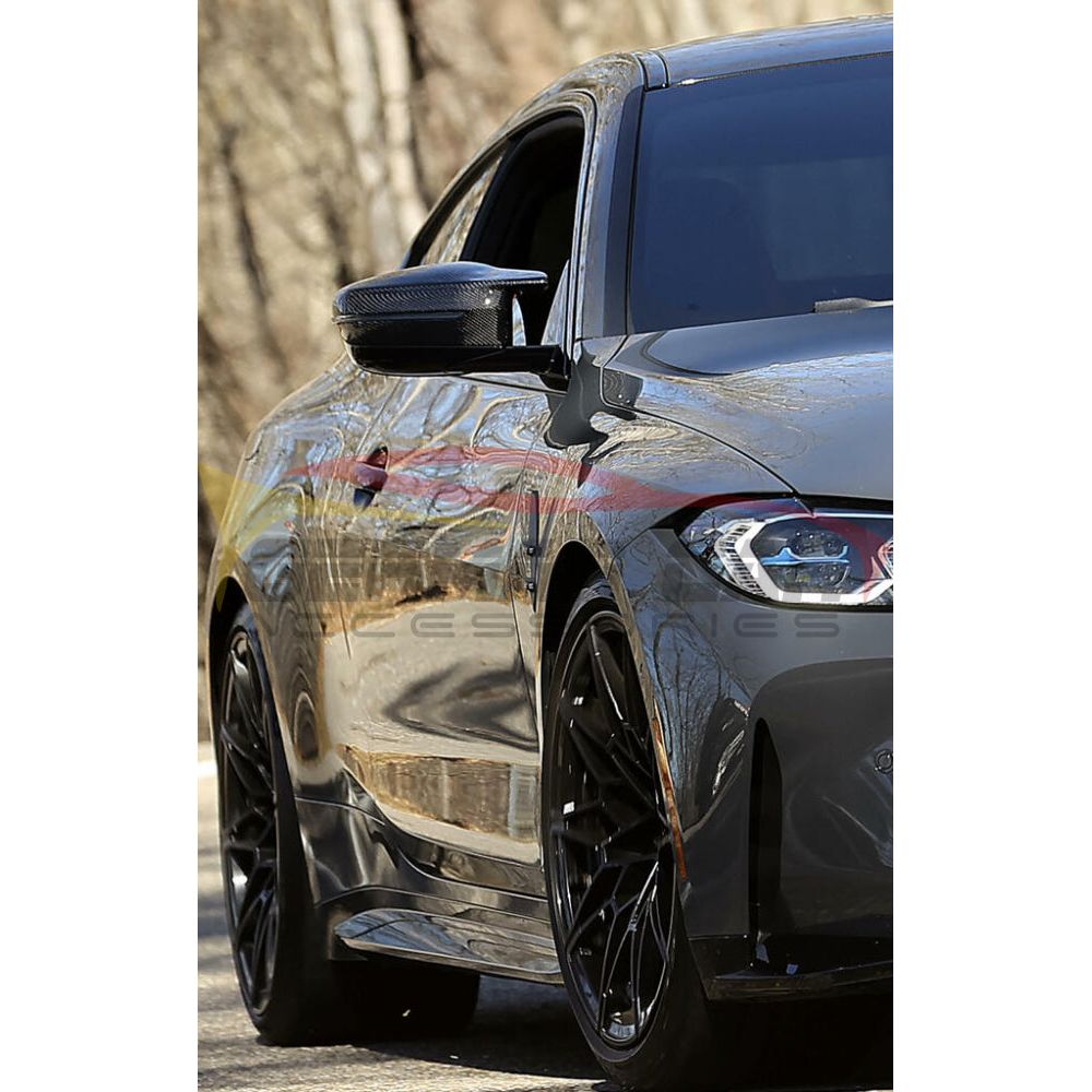 2021+ Bmw M3/M4 Carbon Fiber Mirror Caps | G80/G82/G83