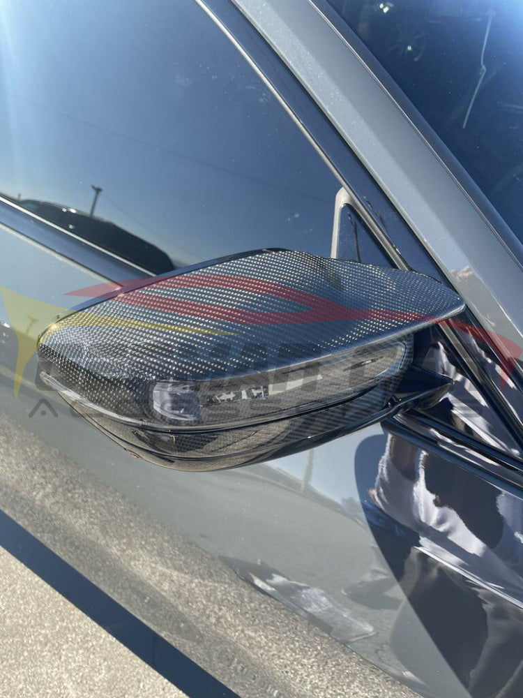 2021+ Bmw M3/M4 Carbon Fiber Mirror Caps | G80/G82/G83
