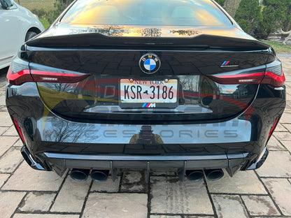 2021+ Bmw M3/M4 Carbon Fiber Oem Style Diffuser | G80/G82/G83 Rear Diffusers