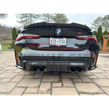 2021+ Bmw M3/M4 Carbon Fiber Oem Style Diffuser | G80/G82/G83 Rear Diffusers