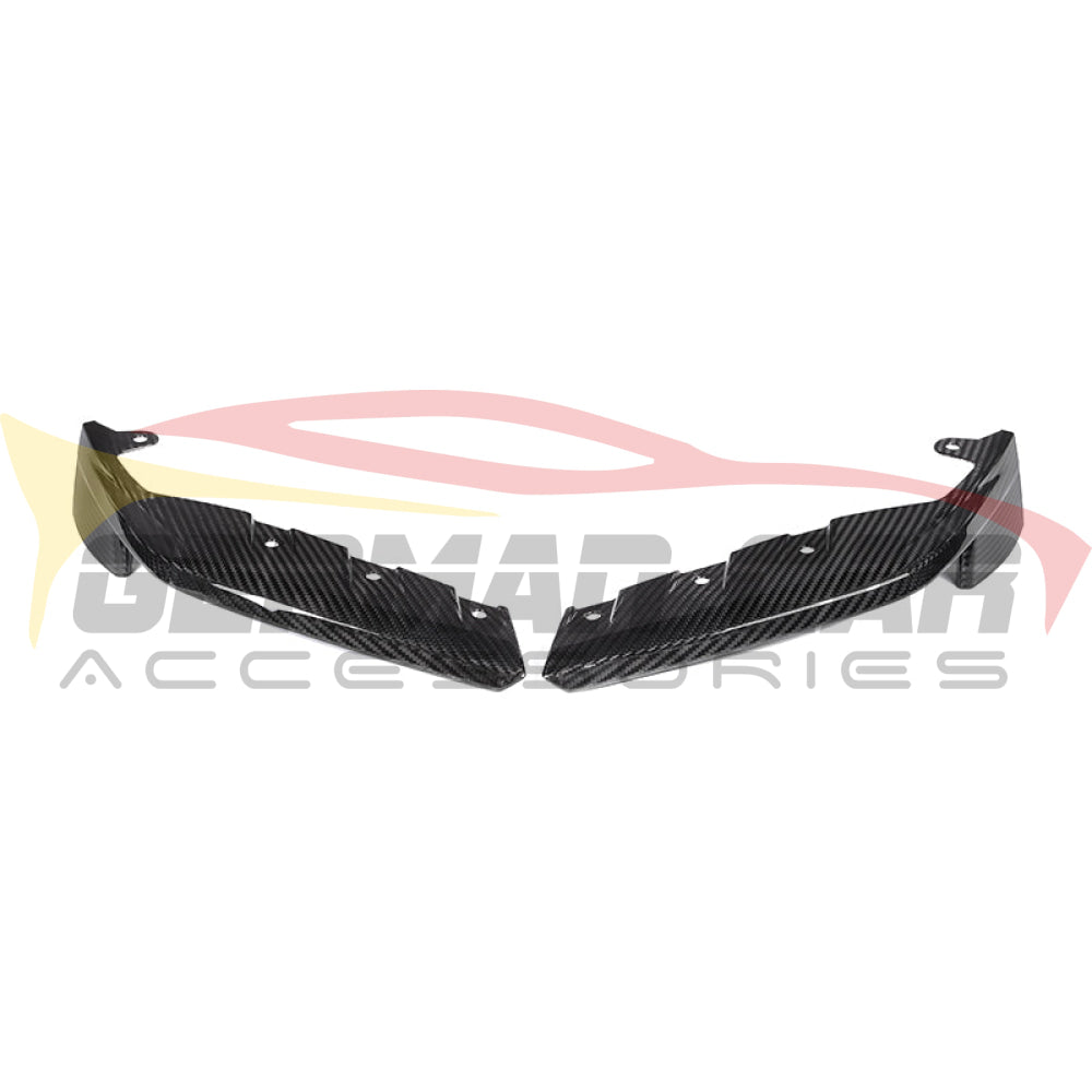 2021+ Bmw M3/m4 Carbon Fiber Oem Style Front Bumper Splitters | G80/g82/g83