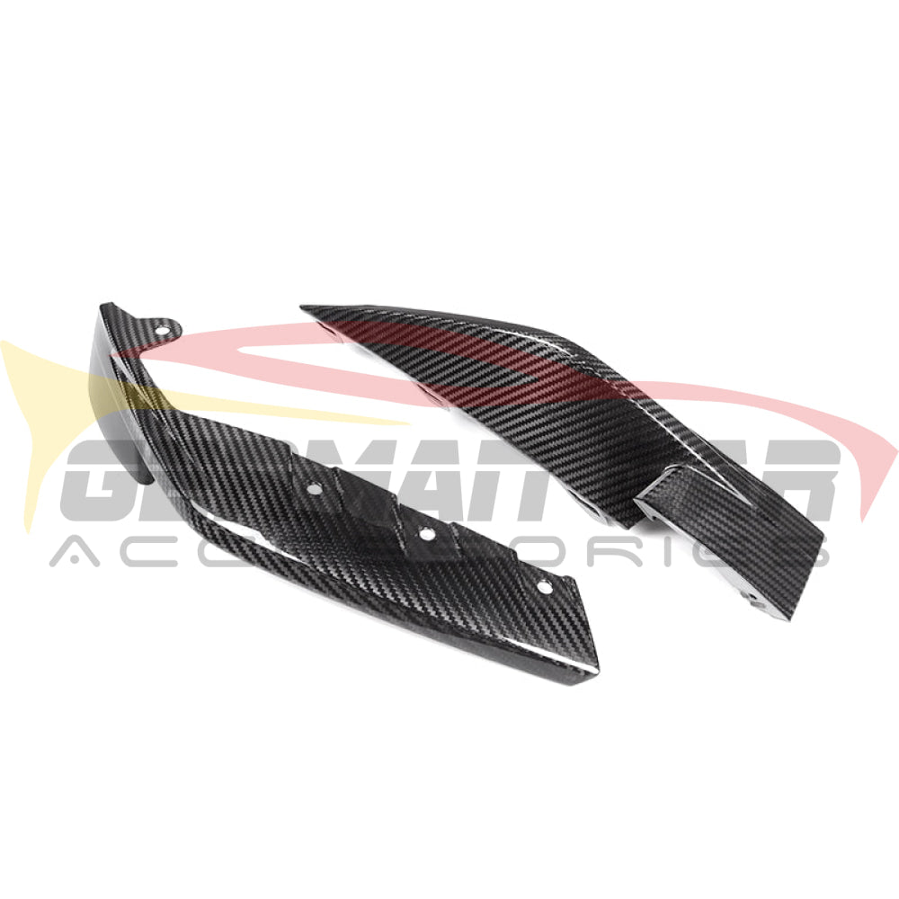 2021+ Bmw M3/m4 Carbon Fiber Oem Style Front Bumper Splitters | G80/g82/g83