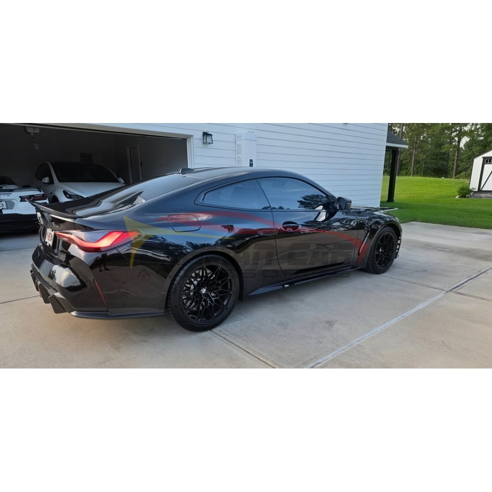 2021+ BMW M3/M4 Carbon Fiber OEM Style Rear Bumper Splitters | G80/G82/G83 - Additional Accessories